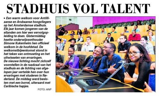Telegraaf 14 aug 2014